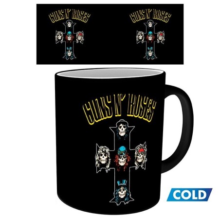 Tazza - Termo-reattivo - Guns N Rose - Cross