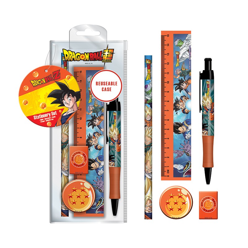 Set de papeterie - Dragon Ball - Son Goku