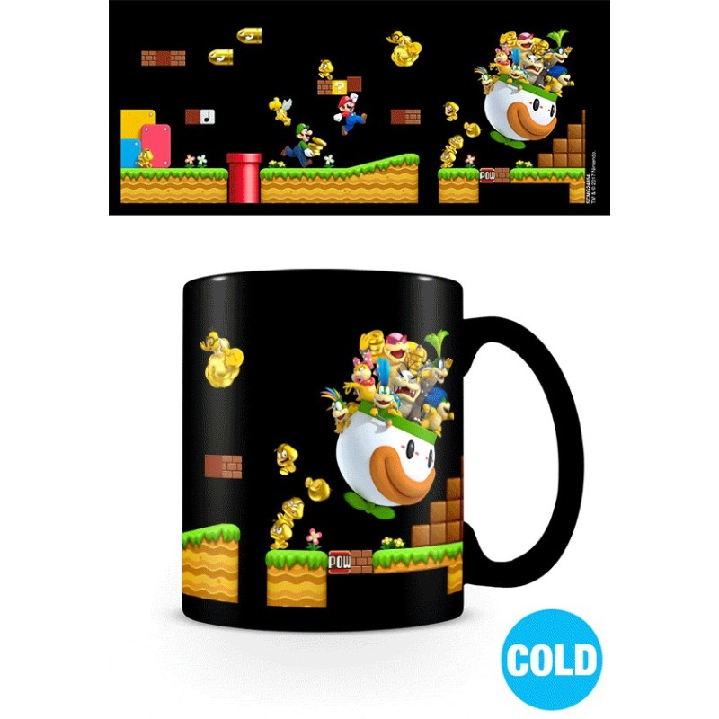 Mug - Thermo-réactif - Super Mario - Gold Coin Rush