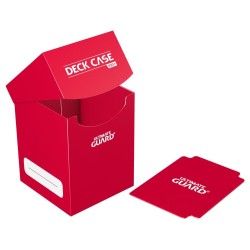 Boîte pour cartes - 100+ Standard - Rouge
