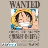 T-shirt - One Piece - Wanted - Monkey D. Luffy