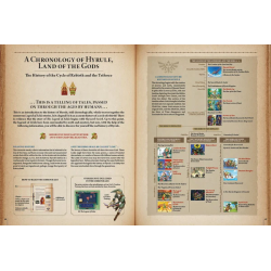 Art book - Zelda - Hyrule Historia - 25th anniversary art book