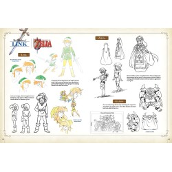 Art book - Zelda - Hyrule Historia - 25th anniversary art book