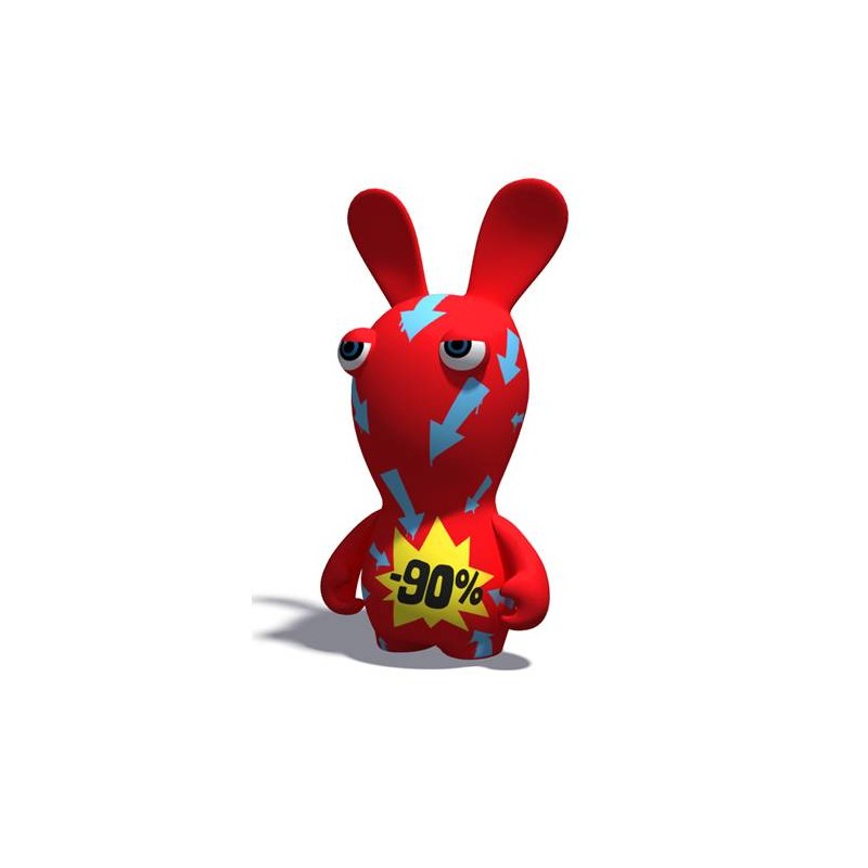 Figurine Statique - Lapin Crétin - Lapin Promo