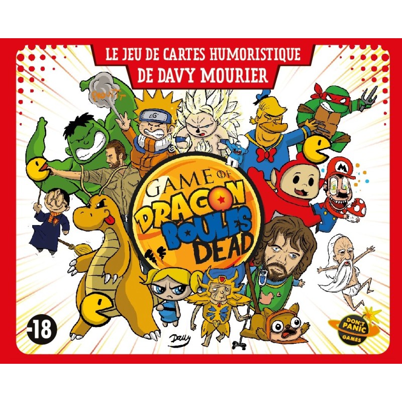 Jeu de cartes - Ambiance - 18+ - Divers - Game of Dragon Boules Dead