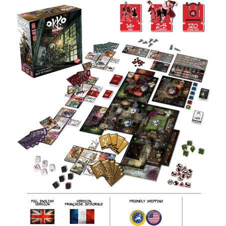 Jeu de plateau - Gestion - Figurines - Cartes - Divers - Okko Chronicles