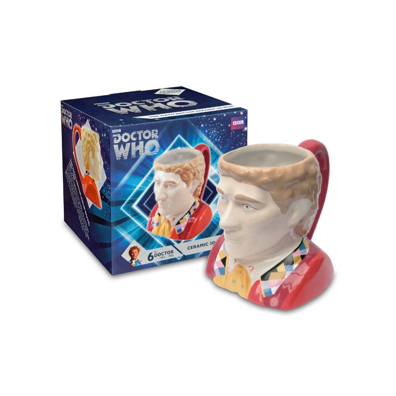 Mug - 3D - Dr Who - Sixth Doctor