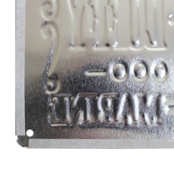 Metal plate - One Piece - Monkey D. Luffy
