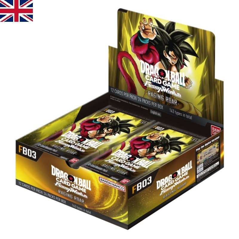 Cartes (JCC) - Booster - Dragon Ball - Booster Display "Fusion World" - Raging Roar - FB03