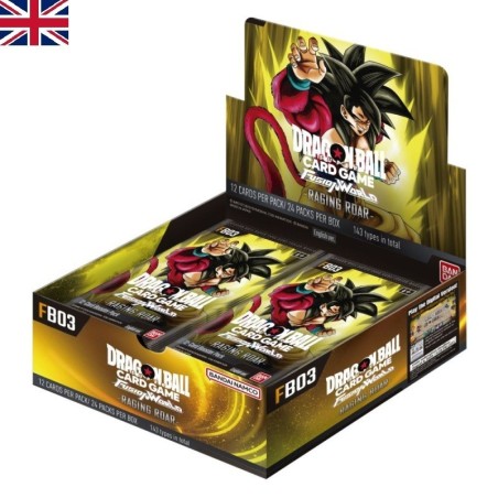 Cartes (JCC) - Booster - Dragon Ball - Booster Display "Fusion World" - Raging Roar - FB03