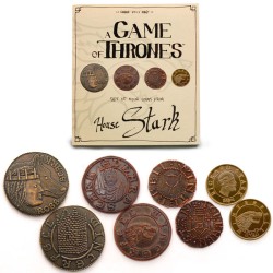 Replica - Game of Thrones - Four Coins from House Stark