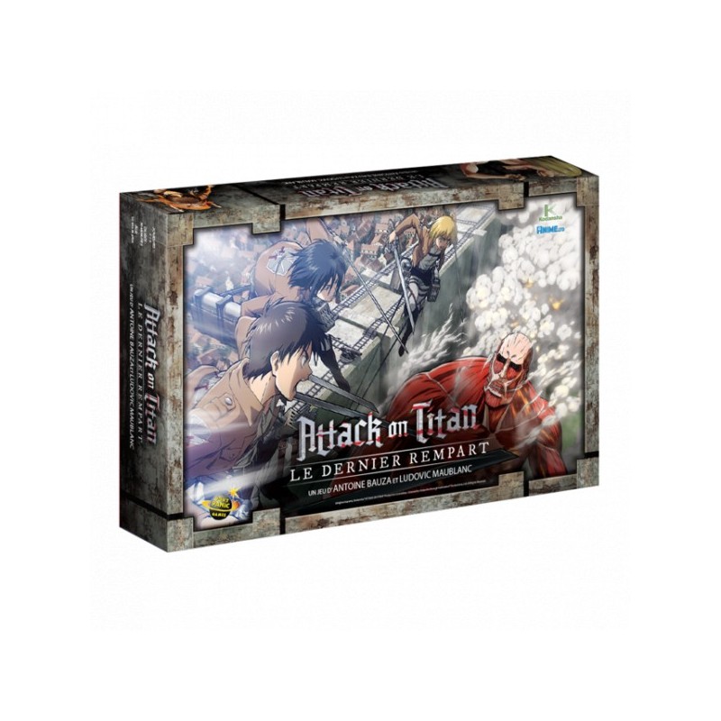 Board Game - Dices - Cooperative - Attack on Titan - Le Dernier Rempart