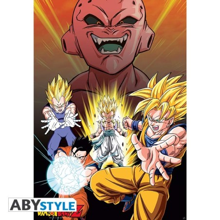 Poster - Rolled and shrink-wrapped - Dragon Ball - Buu Vs Saiyan