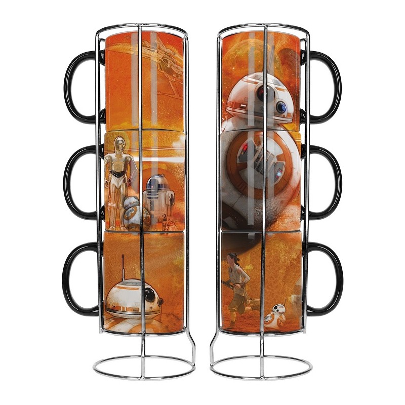 Mug - Mug(s) - Star Wars - BB8 & R2D2 & Droïds
