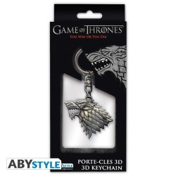 Porte-clefs - 3D - Le Trône de Fer - Famille Stark