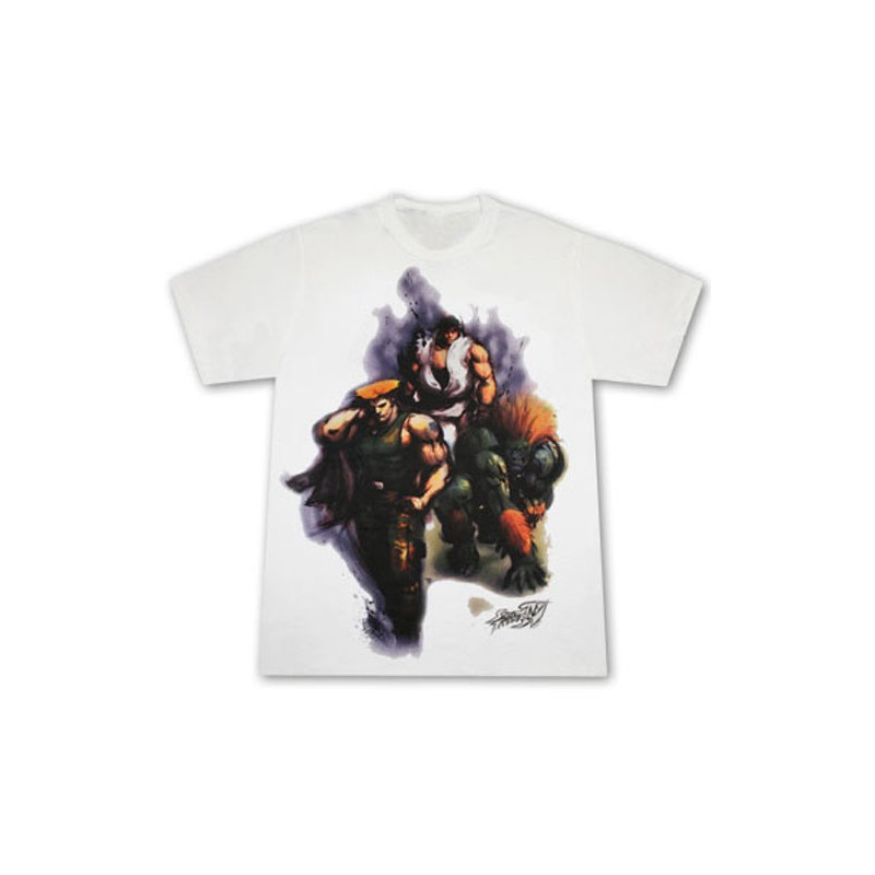 T-shirt - Street Fighter - Blanka, Ryu & Guile
