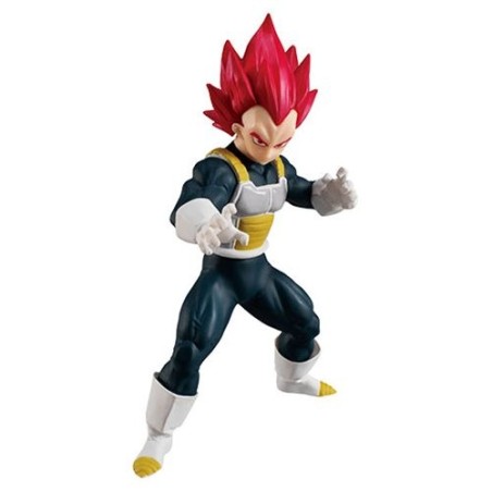 Figurine Statique - Dragon Ball - Super Saiyan God Shokugan - Vegeta