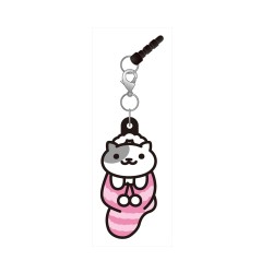 Keychain - Neko Atsume - Socks Neko