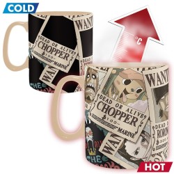Mug - Thermo-réactif - One Piece - Wanted