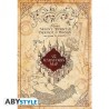 Poster - Roulé et filmé - Harry Potter - Carte du Maraudeur