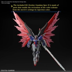 Model - High Grade - Gundam - Destiny Spec II & Zeus Sillouette