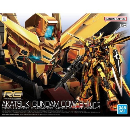 Model - Real Grade - Gundam - Akatsuki (Oowashi)