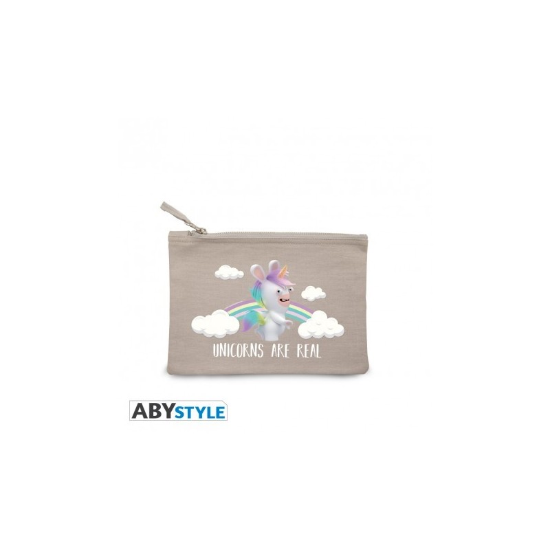 Écriture - Trousse - Lapin Crétin - Lapin Licorne