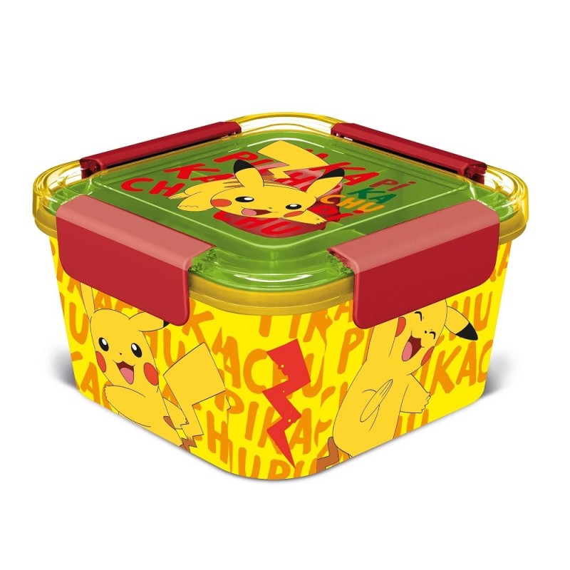 Lunch Box - Multi-compartment - Pokemon - Pikachu