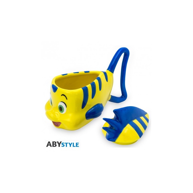 Mug - 3D - The Little Mermaid - Flounder