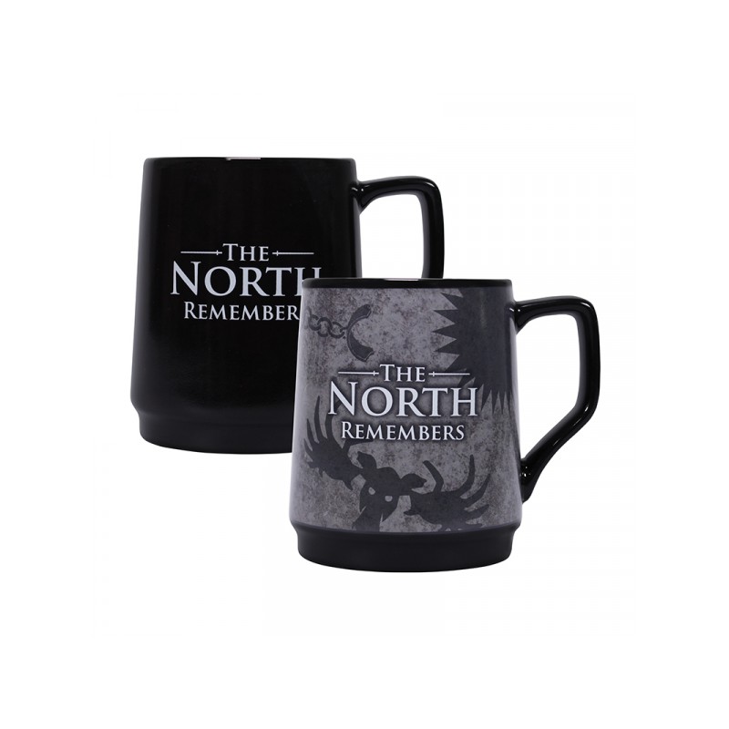 Mug - Thermo-réactif - Le Trône de Fer - The North Remember