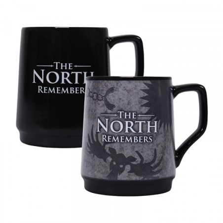 Mug - Thermo-réactif - Le Trône de Fer - The North Remember