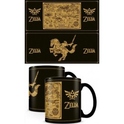 Mug - Thermo-réactif - Zelda - Map