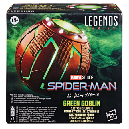 Figurine articulée - Spider-Man - Bombe-Citrouille Électronique - Bouffon Vert