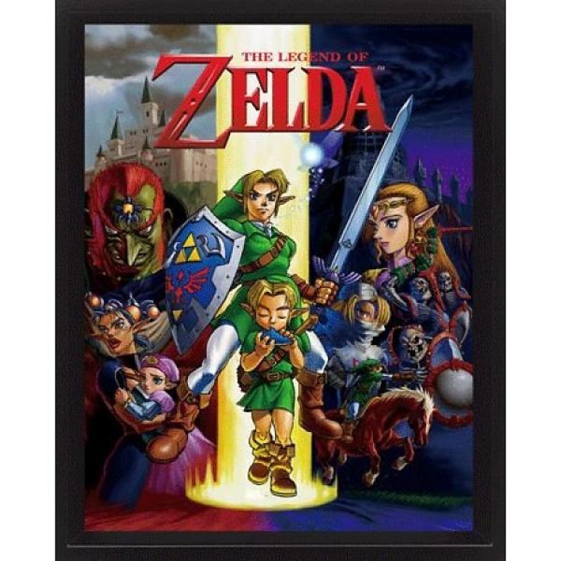 Cadre - 3D - Zelda - Ocarina of Time