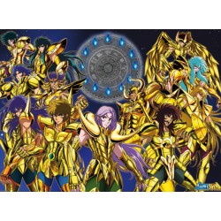 Poster - Rolled and shrink-wrapped - Saint Seiya - The 12 Gold Saints
