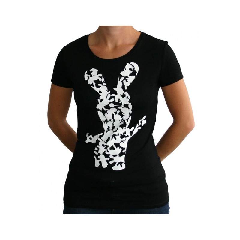 T-shirt - Lapin Crétin - Silhouette