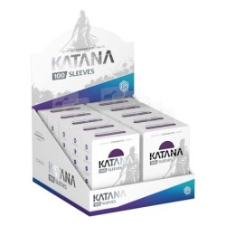Sleeves - 100 Pcs - Katana - Standard - Iris Bloom