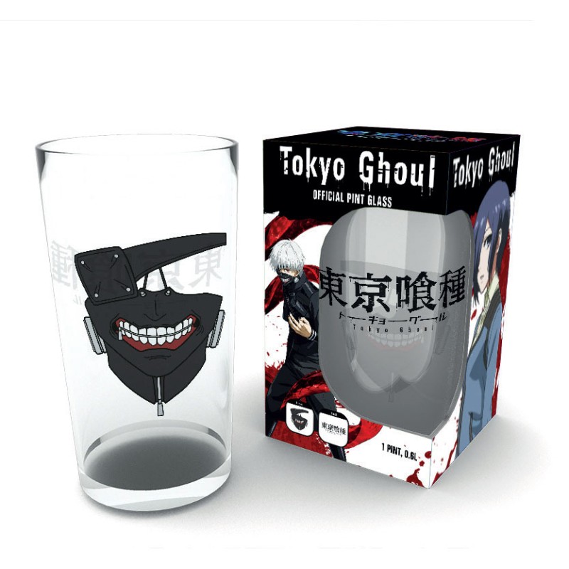 Verre - XXL - Tokyo Ghoul - Masque Kaneki