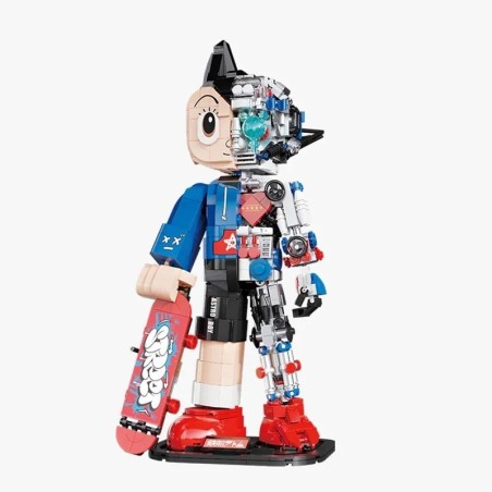 Construction kit - Astro Boy - 86207 - Skateboard Boy
