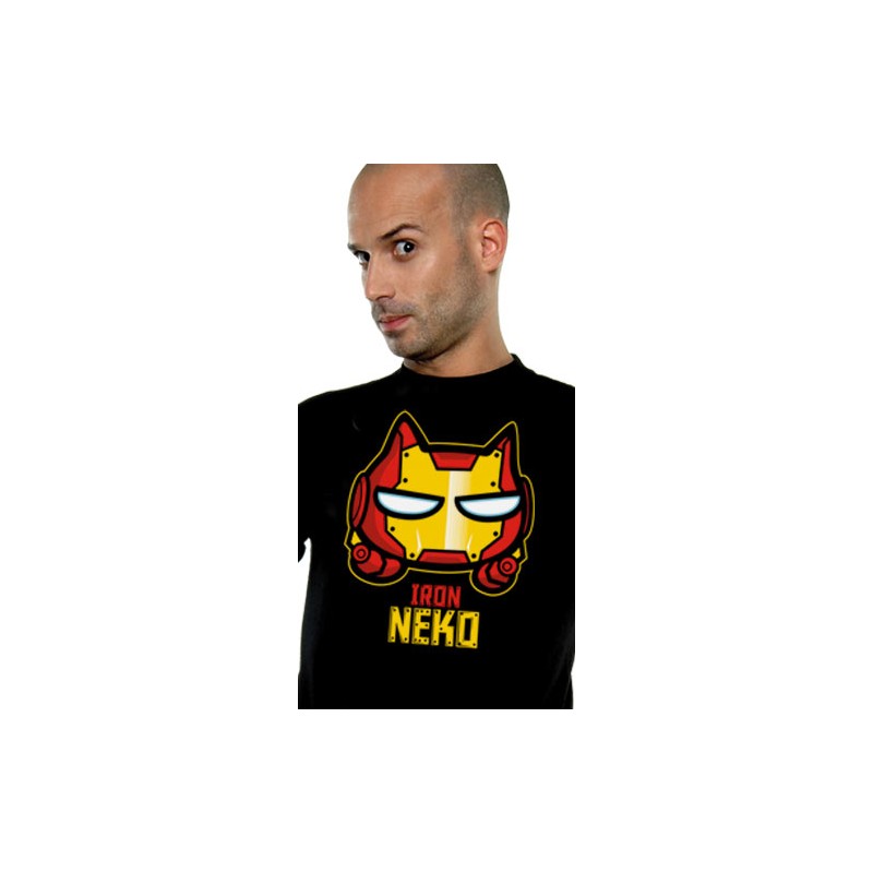 T-shirt - Parody - Iron Neko