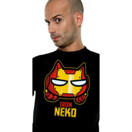 T-shirt - Parody - Iron Neko