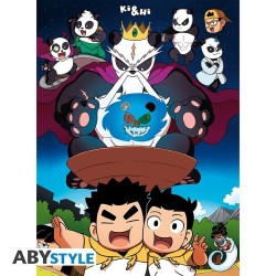 Poster - À plat - Ki et Hi - Groupe