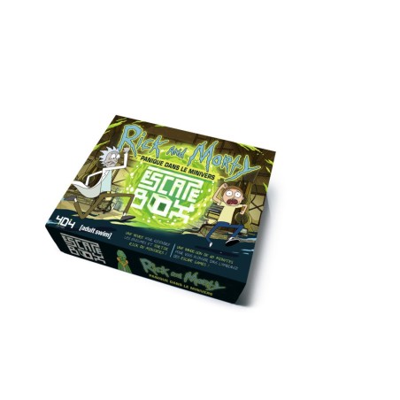 Escape Game - Coopératif - Pour enfants - Casse Tête/Réflexion - Rick & Morty - Rick et Morty