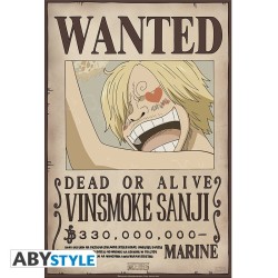 Poster - Pack de 2 - One Piece - Wanted Zoro & Sanji - Sanji Vinsmoke