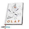 Carnet - La Reine des Neiges - Olaf