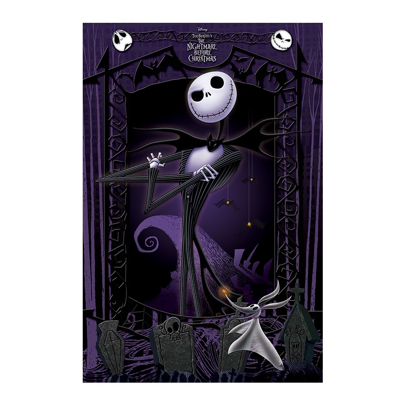 Poster - L'Étrange Noël de Mr. Jack - Jack Skellington