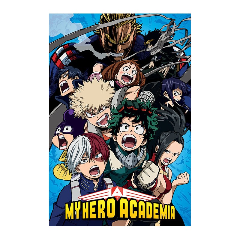 Poster - My Hero Academia - Cobalt Blast Group