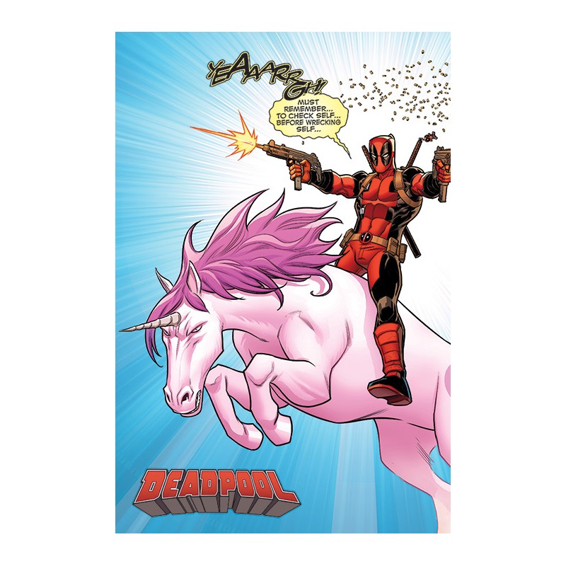 Poster - Deadpool - Unicorn