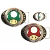 Ceinture - Super Mario - Champignon - Boucle de ceinture