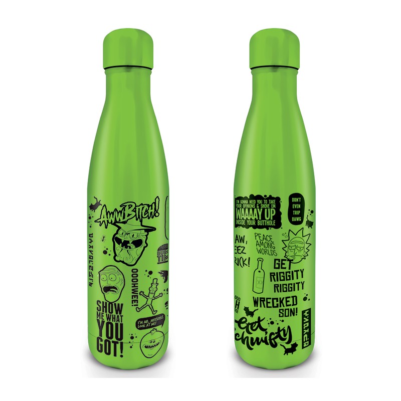 Bouteille - Isotherme  - Rick & Morty - Quotes